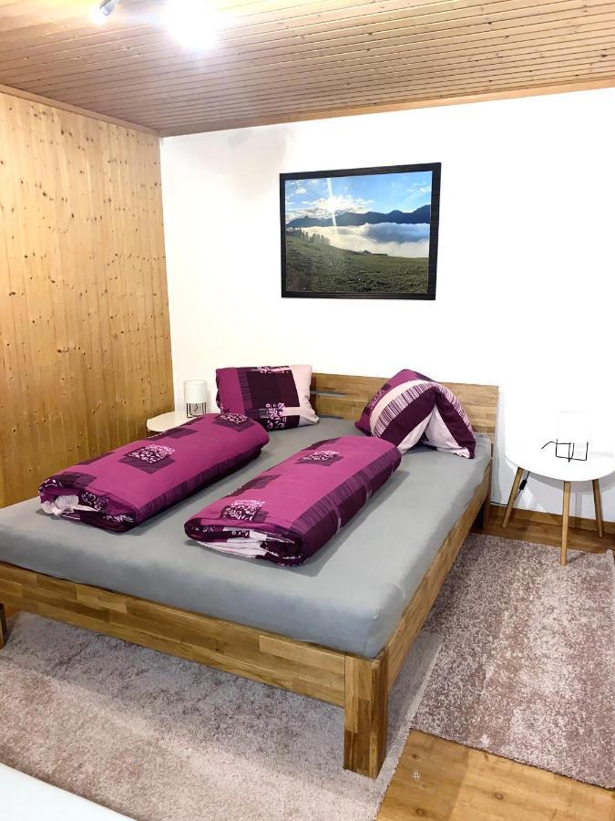 Guenstig Und Einfaches Studio Auf Dem Bauernhof Zuoz Exterior photo